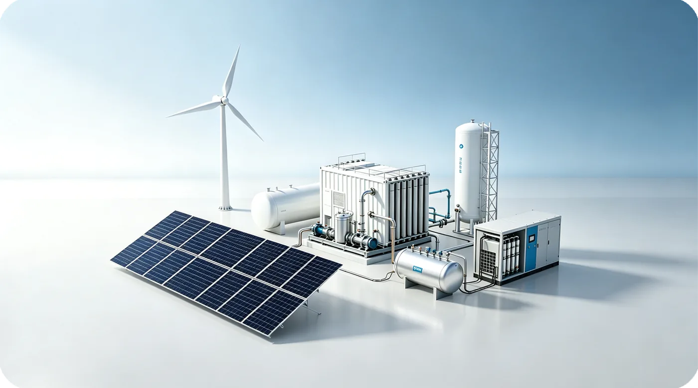 GW-SCALE WIND-SOLAR-HYDROGEN SYSTEM PLANNING